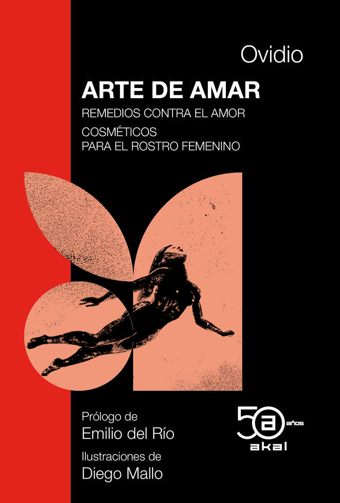 50 ANIV: ARTE DE AMAR, REMEDIOS AMOR, COSMETICOS ROSTRO FEM, de OVIDIO#MONTERO CARTELLE | portada del libro