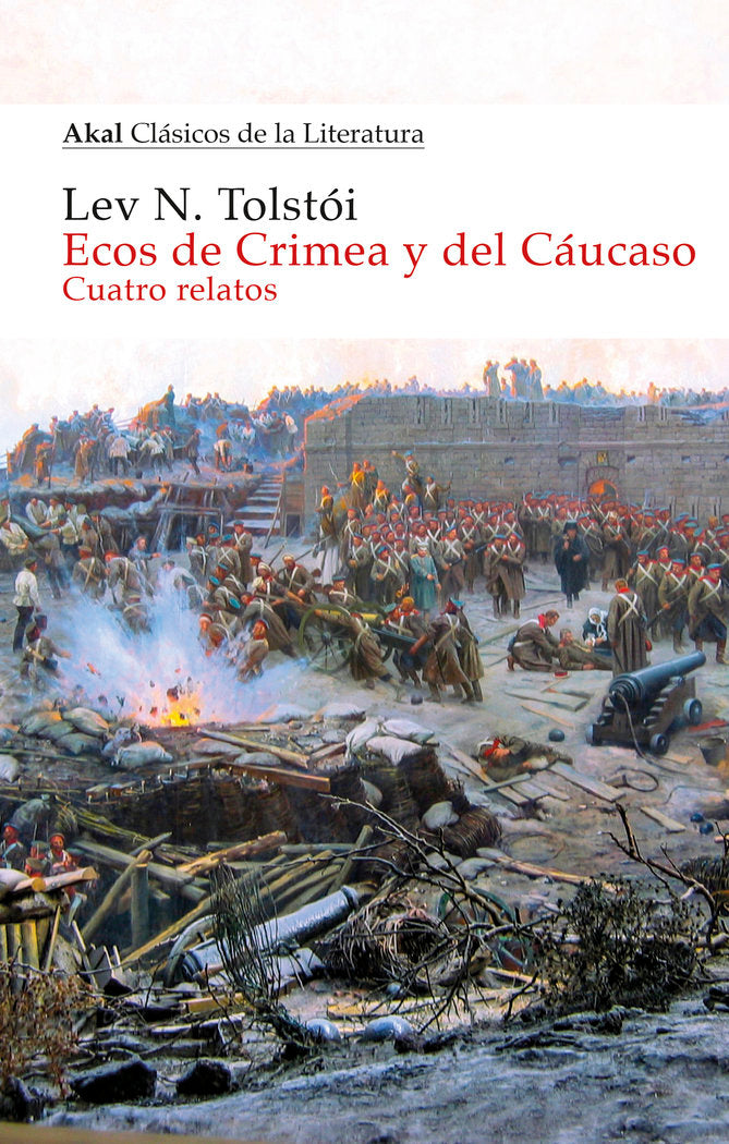 ECOS DE CRIMEA Y DEL CAUCASO, de LEV N TOLSTOI | portada del libro