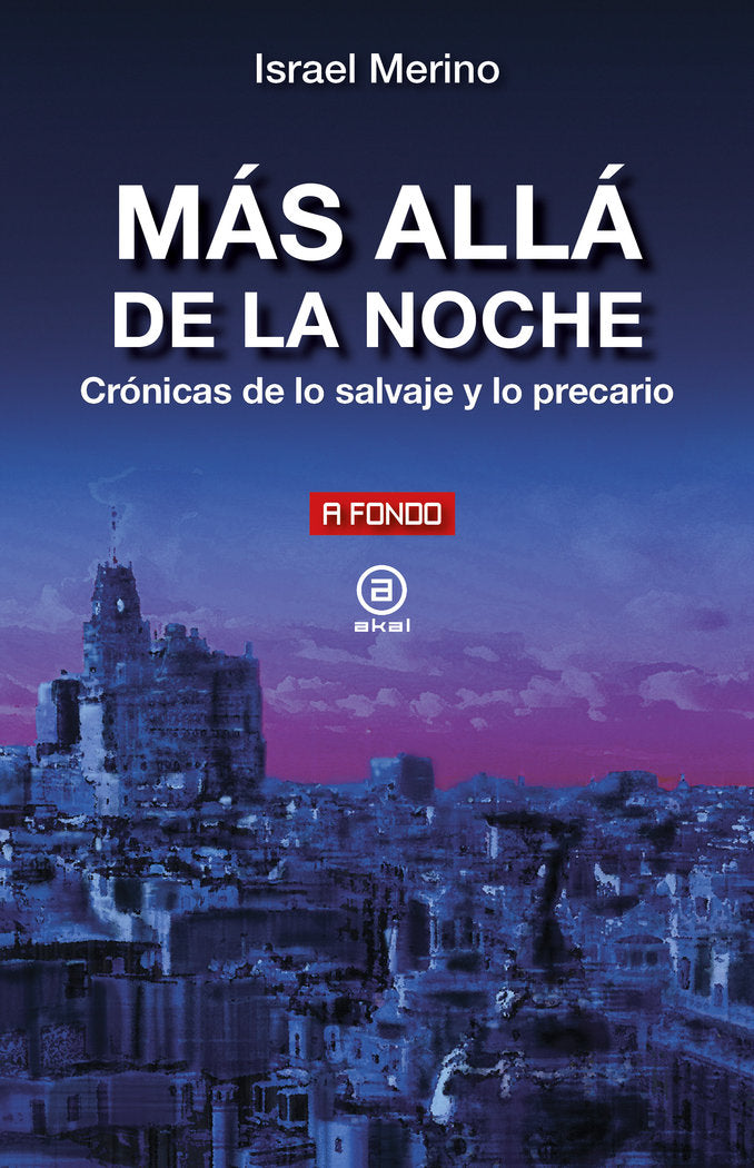 MAS ALLA DE LA NOCHE, de MERINO | portada del libro