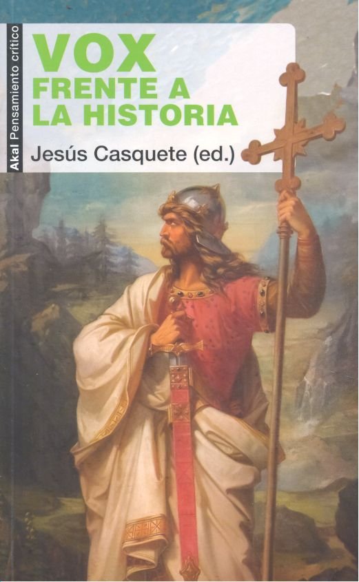 VOX FRENTE A LA HISTORIA, de CASQUETE | portada del libro