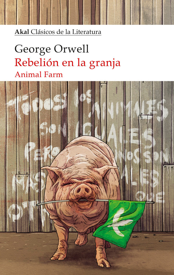 REBELION EN LA GRANJA, de ORWELL | portada del libro