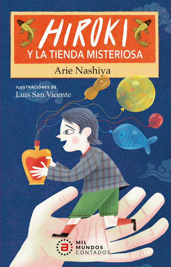 HIROKI Y LA TIENDA MISTERIOSA, de NASHIYA | portada del libro