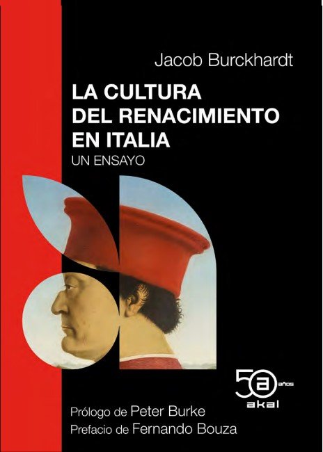 50 ANIV: CULTURA DEL RENACIMIENTO EN ITALIA, de BURCKHARDT | portada del libro