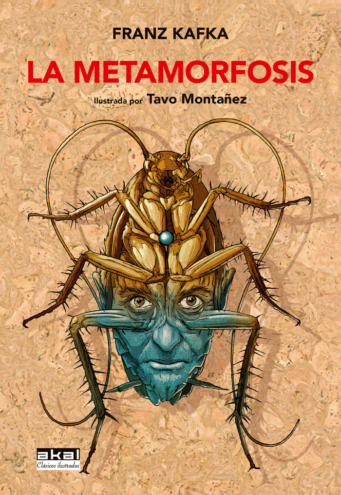 METAMORFOSIS (CLASICOS ILUSTRADOS), de KAFKA | portada del libro