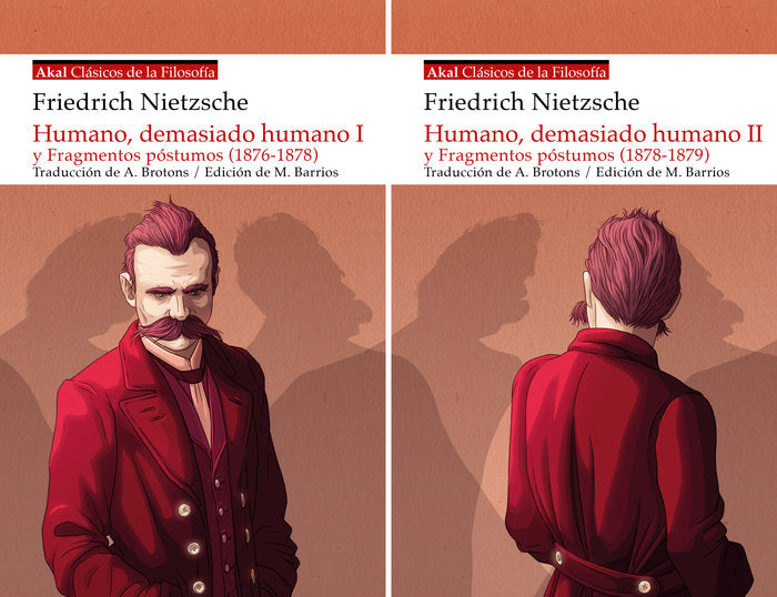 HUMANO, DEMASIADO HUMANO Y FRAGMENTOS POSTUMOS (1876-1879), de NIETZSCHE | portada del libro