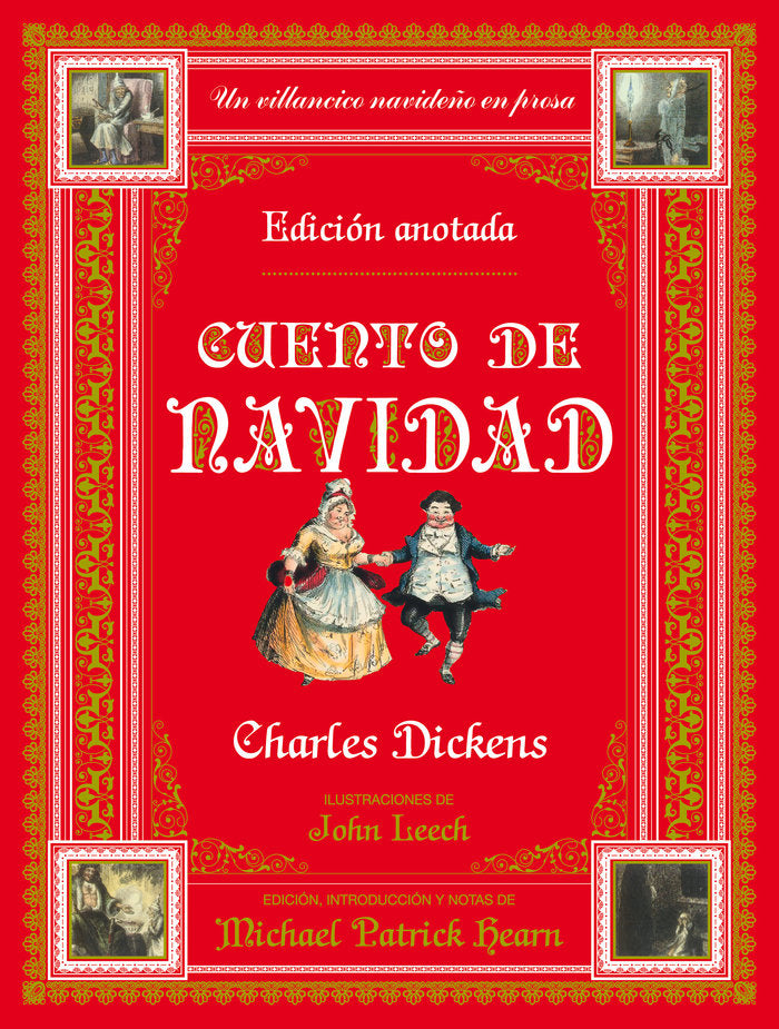 CUENTO DE NAVIDAD -EDICION ANOTADA, de DICKENS | portada del libro