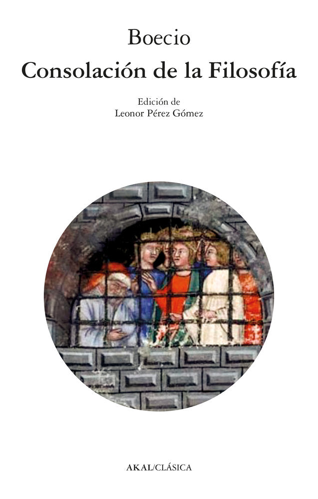 CONSOLACION DE LA FILOSOFIA, de BOECIO | portada del libro