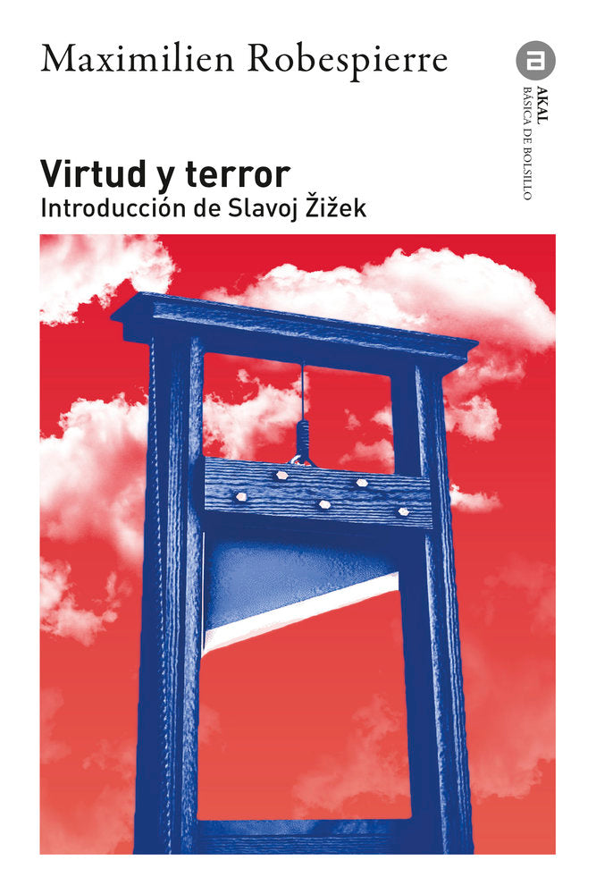 VIRTUD Y TERROR, de ROBESPIERRE | portada del libro