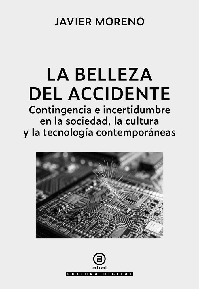 BELLEZA DEL ACCIDENTE, LA, de MORENO | portada del libro