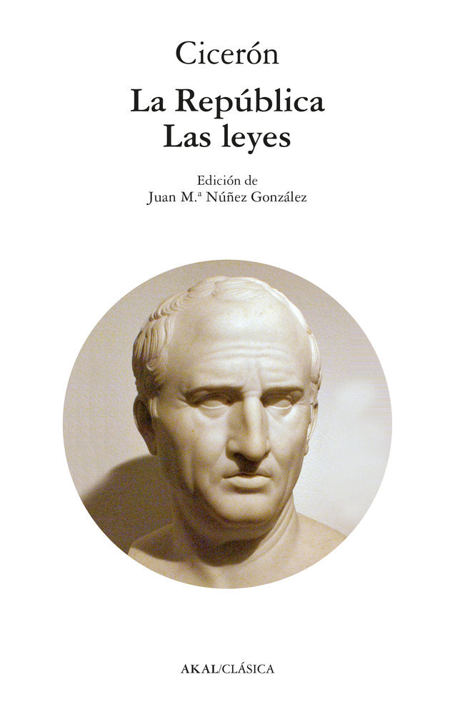 REPÚBLICA, LA / LAS LEYES, de CICERON | portada del libro