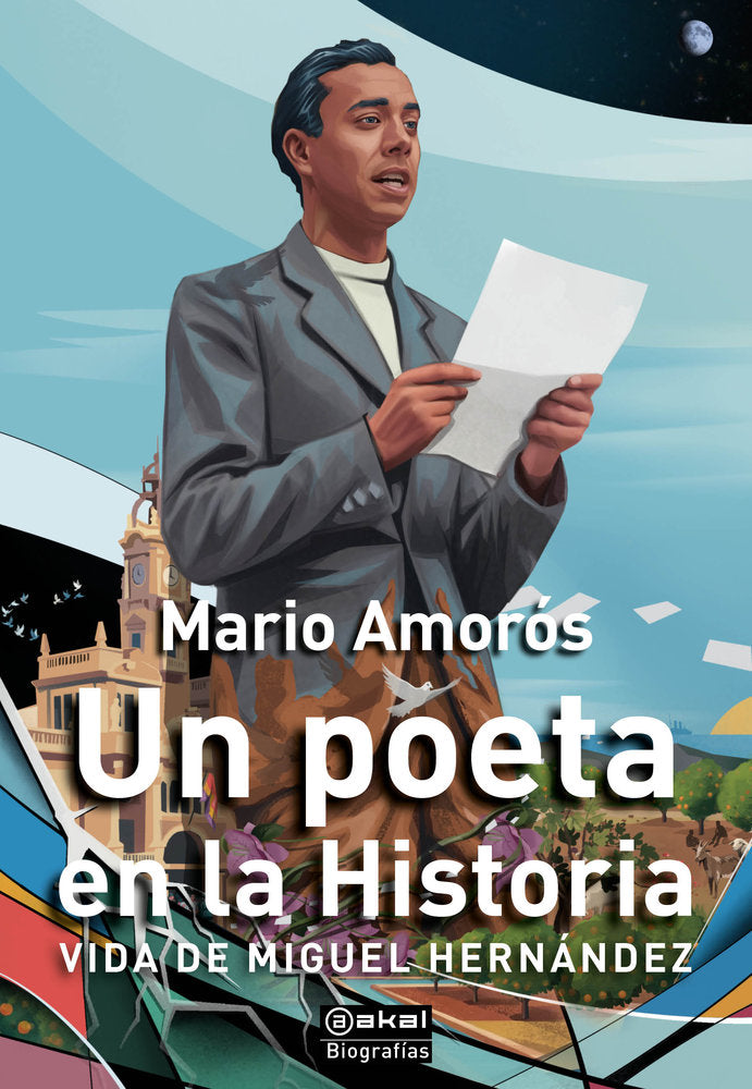 POETA EN LA HISTORIA, de AMOROS | portada del libro