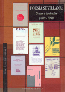 POESIA SEVILLANA: GRUPOS Y TENDENCIAS (1969-1980), de CENIZO JIMENEZ | portada del libro