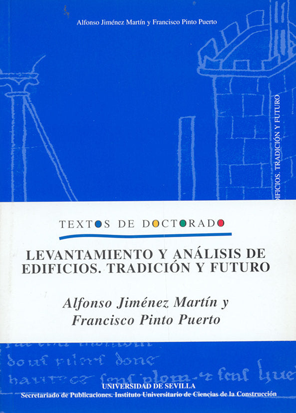 LEVANTAMIENTO Y ANALISIS DE EDIFICIOS, de JIMENEZ MARTIN | portada del libro