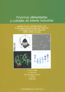 PROTEINAS ALIMENTARIAS Y COLOIDES DE INTERES INDUSTRIAL, de VARIOS AUTORES | portada del libro