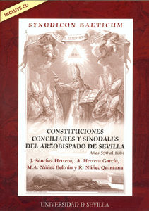 CONSTITUCIONES CONCILIARES Y SINODALES DEL ARZOBISPADO DE SEVILLA (INCLUYE CD), de SANCHEZ HERRERO | portada del libro