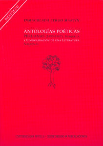 ANTOLOGIAS POETICAS PERUANAS (1853-1967), de LERGO MARTIN, INMACULADA | portada del libro