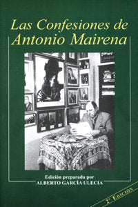 Las confesiones de Antonio Mairena, de Cruz García | portada del libro