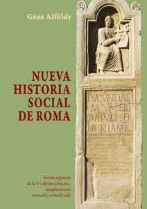 Nueva Historia Social de Roma, de Alföldy | portada del libro