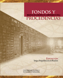 Fondos y procedencias, de PEÑALVER GOMEZ, EDUARDO | portada del libro