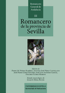 Romancero de la provincia de Sevilla | portada del libro