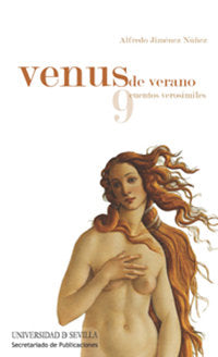 Venus de verano, de Jiménez Núñez, Alfredo | portada del libro