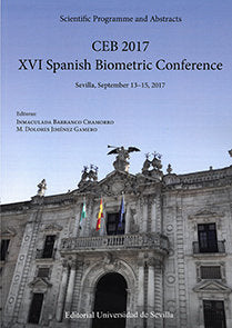 CEB 2017. XVI Spanish Biometric Conference. Sevilla, September 13-15, 2017 | portada del libro