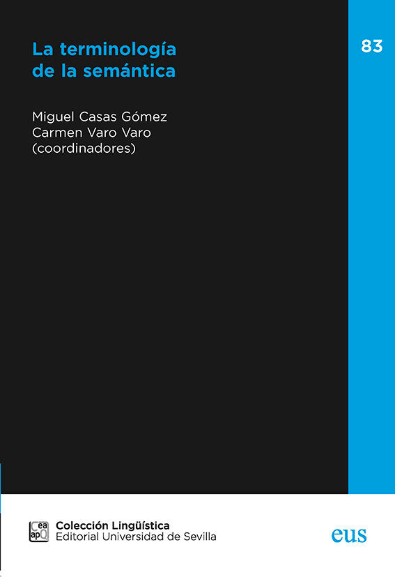 LA TERMINOLOGIA DE LA SEMANTICA, de CASAS GOMEZ, MIGUEL | portada del libro