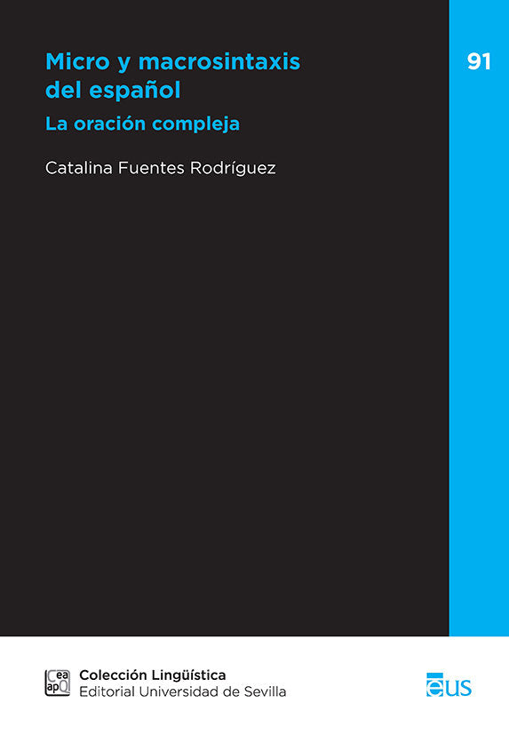 MICRO Y MACROSINTAXIS DEL ESPAÑOL, de FUENTES RODRIGUEZ, CATALINA | portada del libro