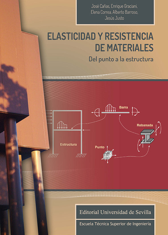 Elasticidad y resistencia de materiales, de BARROSO CARO | portada del libro