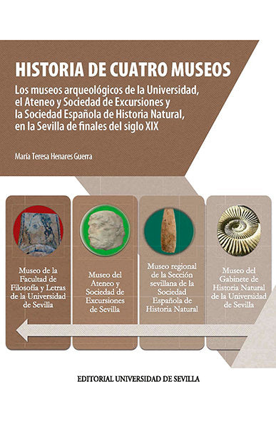 Historia de cuatro museos, de Henares Guerra, María Teresa | portada del libro