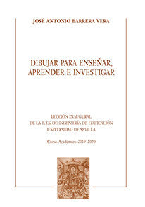 Dibujar para enseñar, aprender e investigar, de Barrera Vera, José Antonio | portada del libro