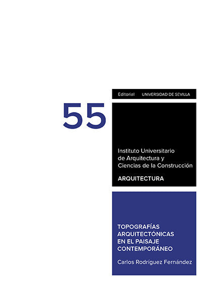 Topografías arquitectónicas en el paisaje contemporáneo, de Rodríguez Fernández, Carlos | portada del libro
