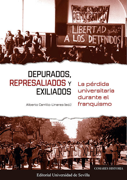 DEPURADOS, REPRESALIADOS Y EXILIADOS, de CARRILLO-LINARES, ALBERTO | portada del libro