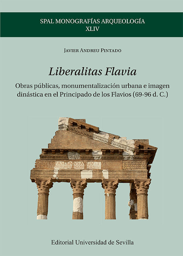 LIBERALITAS FLAVIA, de ANDREU PINTADO, JAVIER | portada del libro