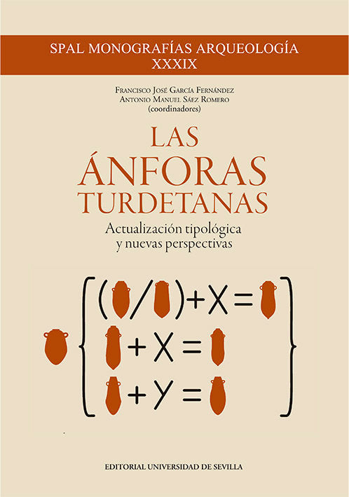 LAS ANFORAS TURDETANAS, de GARCIA FERNANDEZ, FRANCISCO JOSE | portada del libro