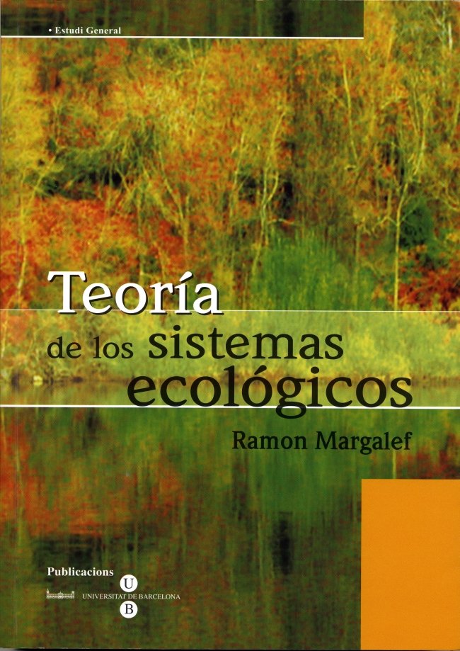 Teoría de los sistemas ecológicos, de Margalef Lopez | portada del libro