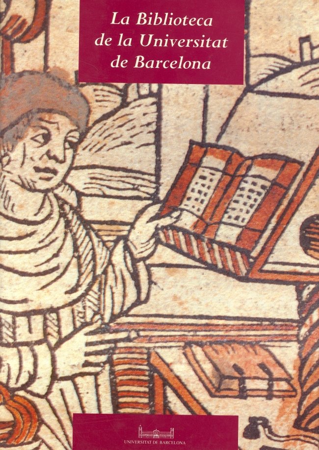 La biblioteca de la Universitat de Barcelona, de Alcolea | portada del libro