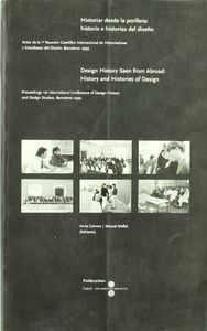 Historiar desde la periferia: historia e historias del diseño (Actas de la 1ª Reunión Internacional, de Mallol | portada del 