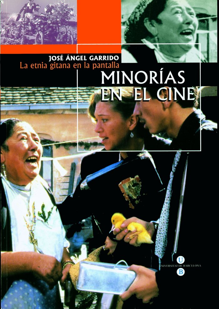 Minorías en el cine. La etnia gitana en la pantalla, de Garrido | portada del libro