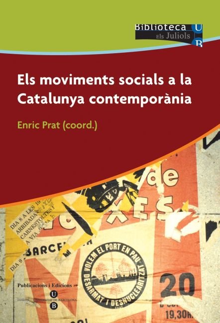 Els moviments socials a la Catalunya Contemporània, de Prat | portada del libro