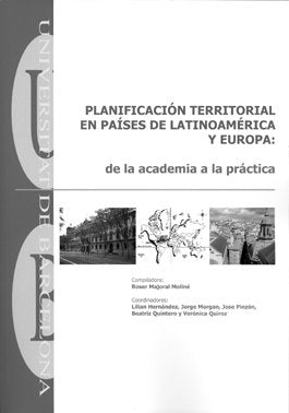 PLANIFICACION TERRITORIAL EN PAISES DE LATINOAMERICA Y EUROPA, de MAJORAL MOLINE | portada del libro