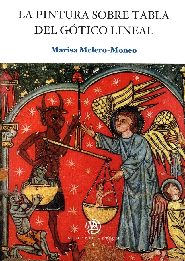 Pintura sobre tabla del gótico lineal, de MARISA MELERO MONEO | portada del libro