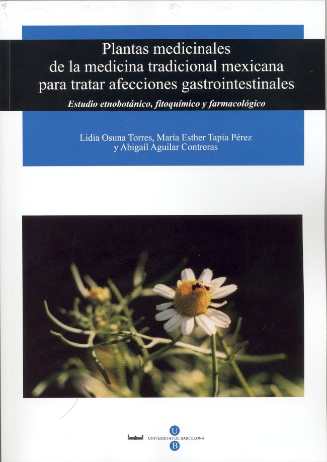 Plantas medicinales de la medicina tradicional mexicana para tratar afecciones gastrointestinales, de Osuna Torres | portada 