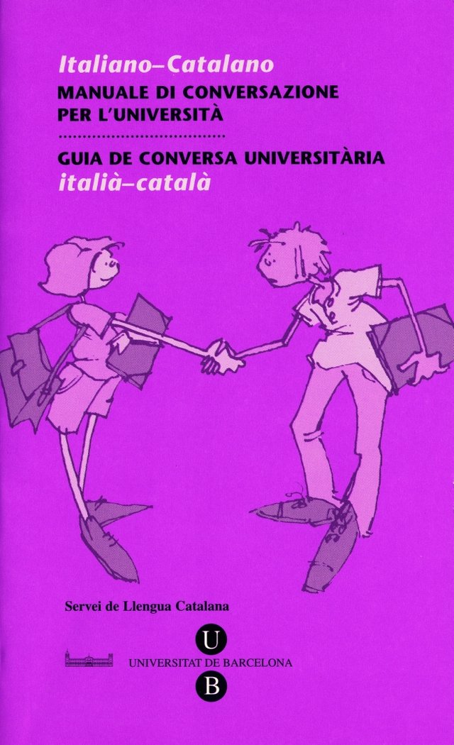 Guia de Conversa Universitària. Italià-Català, de Serveis Lingüístics de la Universitat de Barcelona | portada del libro