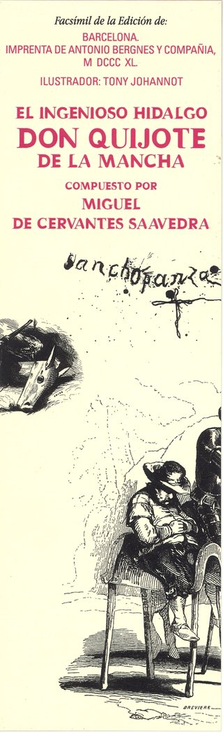 El ingenioso hidalgo Don Quijote de la Mancha (2 Volums), de De Cervantes Saavedra | portada del libro