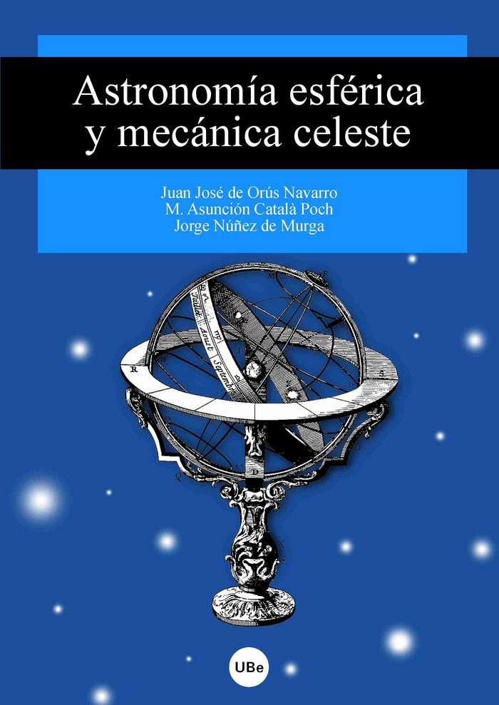 Astronomía esférica y mecánica celeste, de Català Poch | portada del libro