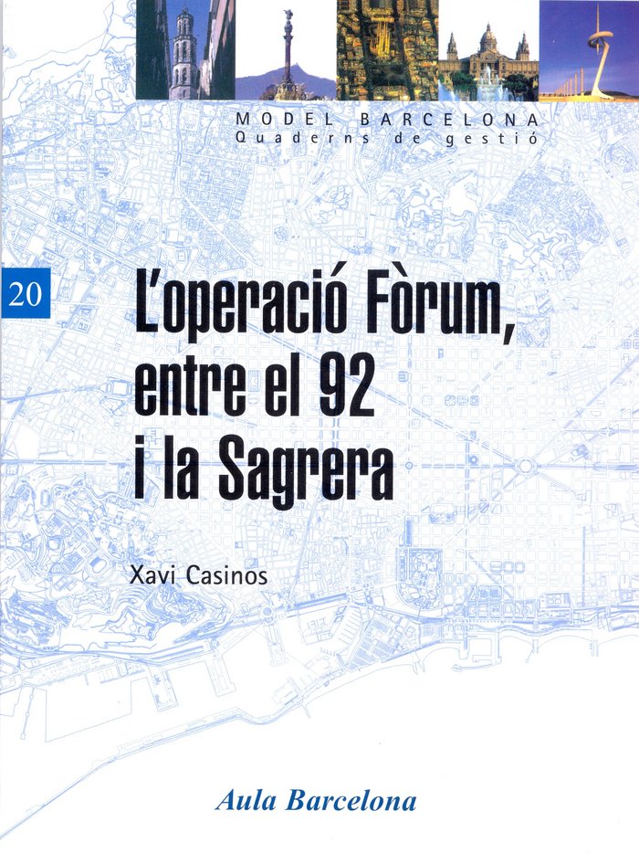L'operació Fòrum, entre el 92 i la Sagrera, de Casinos | portada del libro