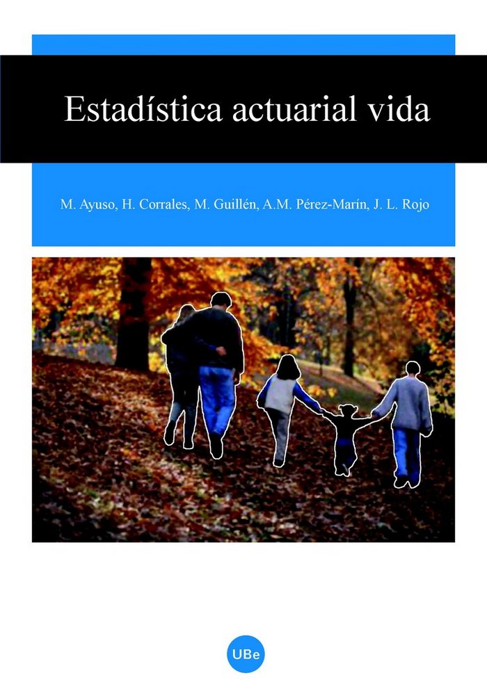 Estadística actuarial vida, de Corrales Herrero | portada del libro