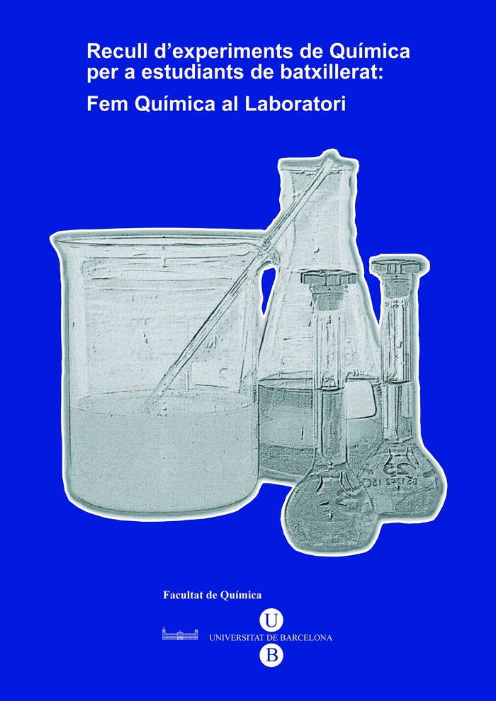 RECULL D'EXPERIMENTS DE QUIMICA PER A ESTUDIANTS DE BATXILLERAT, de VARIOS AUTORES | portada del libro