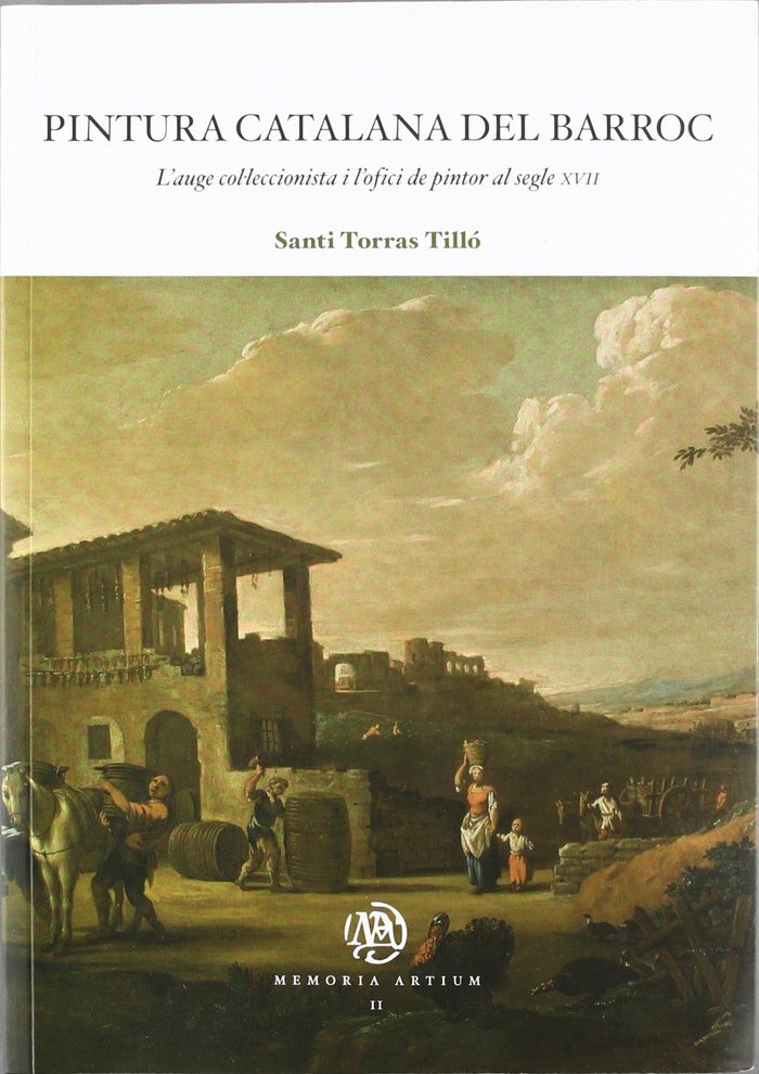 PINTURA CATALANA DEL BARROC, de SANTI TORRAS TILLO | portada del libro